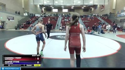 92 lbs Round 1 - Harper Stone, 208 Badgers vs Cadderly Perry, Unattached