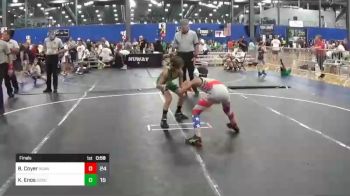 70 lbs Final - Bryson Coyer, Basement Brawlers vs Kai Enos, G2 Red