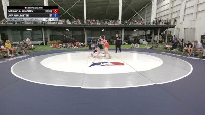 155 lbs Makayla Hinchey, South Carolina vs Ava Guilmette, New York