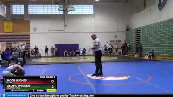 145 lbs Cons. Round 3 - Viliamu Weggen, Spanaway Lake vs Jacob Hughes, Kelso