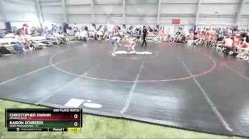 88 lbs Placement Matches (16 Team) - Christopher Swann, Georgia Blue vs Kaison Schreier, Team Missouri Red