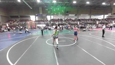 130 lbs Rr Rnd 1 - Cash Phares, Mayhem vs Faith Oakland, North Montana WC