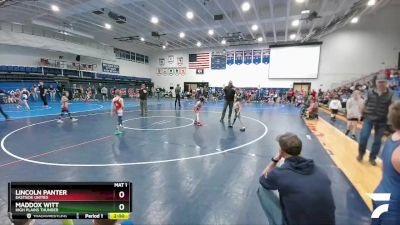 56 lbs 5th Place Match - Lincoln Panter, Eastside United vs Maddox Witt, High Plains Thunder