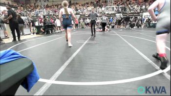 160 lbs Rr Rnd 2 - Henry Hanzlicek, Harrah Little League Wrestling vs Katherine Lupardus, All American Wrestling