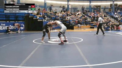 157 lbs Cons. Round 3 - Nathan Brown, Murray State vs Kalvin LaPlant, Labette Community College