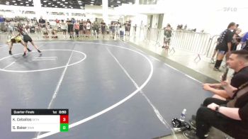70 lbs Quarterfinal - Scarlett Baker, Savage House WC vs Kannon Ceballos, Dethrone WC