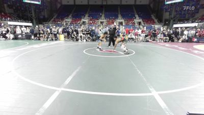 144 lbs Cons 64 #2 - Caleb Lavine, LA vs Andrae Ramirez, ID