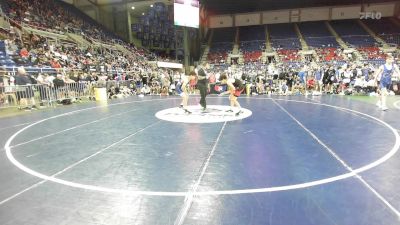 132 lbs Rnd Of 32 - Makael Aguayo, MT vs Gavin Mangano, NY