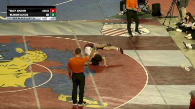 126 lbs 1st Place Match - Mason Jakob, Dobyns Bennett vs Jack Baron, Germantown Academy