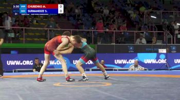 55 kg 1/8 Final - Maksym Chubenko, Ukraine vs Saba Surmanidze, Georgia