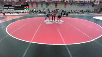 285 lbs Champ. Round 1 - Mike Milovich, Elmhurst University vs Aidan Trujillo, North Central