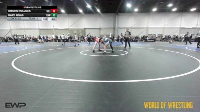 110 lbs Semifinal - Westin Pollock, OK Elite 14U 1 vs Nary Rivas, Team Dash 14U