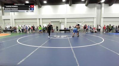 285 lbs Quarters - Justin Powell, IL vs Martin Thomas, AL