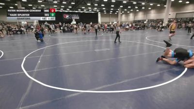 215 lbs Quarters - Kade Splinter, Team Nazar Training Center vs Patrik Morrison-Gensman, Thunder Mountain Wrestling Club