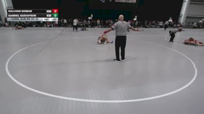 106 lbs Cons. Sub-rd Of 32 - Sullivan Sigman, Black Hills Wrestling Academy vs Gabriel Gustafson, New Mexico