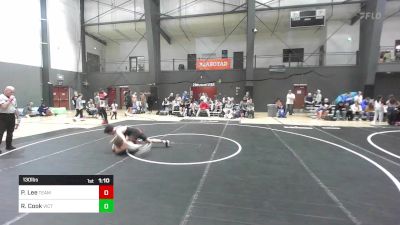 130 lbs Semifinal - Parker Lee, Team Aggression vs Raiden Cook, Victory Wrestling-Central WA