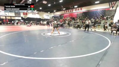 175 lbs Champ. Round 1 - Matin Ghanavat, Capistrano Valley vs Kyle Yoon, Troy