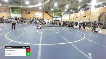 145 lbs Consi Of 16 #2 - Joseph Kennedy, Plainville vs Alex Zeller, Piscataquis