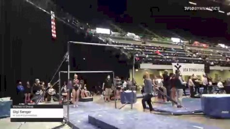 Gigi Senger - Women's Group, M and M Gymnastics - 2021 Women's Xcel Region 4 Championships
