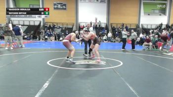 185 lbs Consi Of 8 #2 - Madison Minalga, Agawam vs Shyann Bryan, Bristol Central