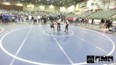 100 lbs Round Of 16 - Kyler Stever, San Clemente vs Noah Rodriguez, TW Wrestling