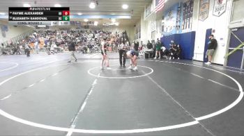 135 lbs Cons. Round 2 - Fayme Alexander, Huntington Beach vs Elizabeth Sandoval, Rancho Cucamonga