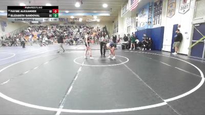 135 lbs Cons. Round 2 - Fayme Alexander, Huntington Beach vs Elizabeth Sandoval, Rancho Cucamonga