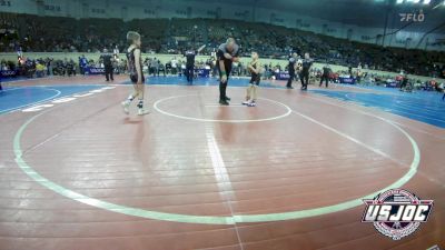 55 lbs Round Of 32 - Beckett Shepperd, TEAM CONQUER vs Emmett Alvarado, Comanche Takedown Club