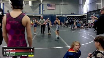 92 lbs Round 7 (8 Team) - Joe Bowman, NOVA WC vs Shane Dargo, Bitetto Trained