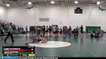 113 lbs Quarterfinal - Orion McIntyre, Lander Valley vs Larry Butterfield, Big Piney