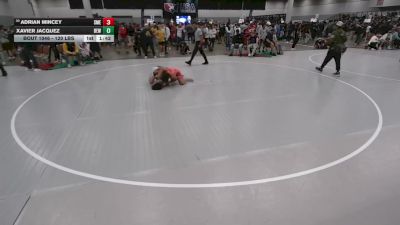 120 lbs Champ. Rd Of 64 - Xavier Jacquez, Betterman Elite Wrestling vs Adrian Mincey, Simley-MN Elite