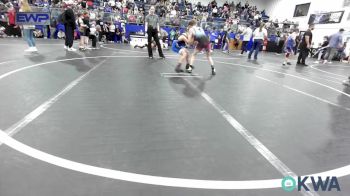 70 lbs Quarterfinal - Beau Myers, Bridge Creek Youth Wrestling vs Brody Cooper, Elgin Wrestling