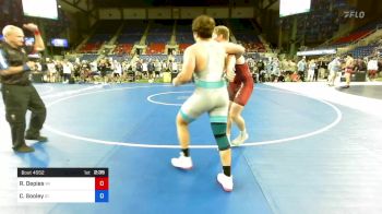 195 lbs Cons 32 #2 - Ryder Depies, Wisconsin vs Carson Gooley, Idaho