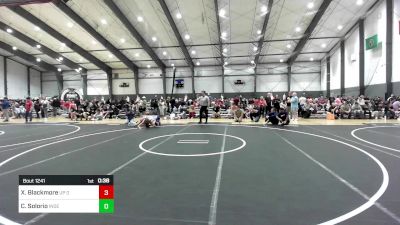 138 lbs Consi Of 4 - Xavier Blackmore, UP Outlaws vs Cesar Solorio, Independent