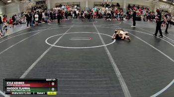55 lbs Cons. Round 1 - Kyle Kehres, Havre De Grace Warriors vs Maddox Flamma, UQA Lions Wrestling Club