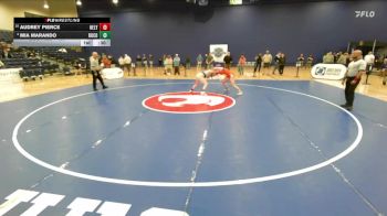138 lbs 5th Place Match - Audrey Pierce, Heritage (Lynchburg) vs Mia Marando, Rockbridge County