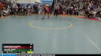 138 lbs Champ. Round 1 - JuanCarlos Santos, Conrad School Of Science vs Michael Kling, Caravel Academy