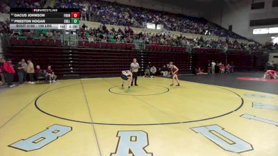 106 lbs Consi Of 8 #1 - Dacus Johnson, Fountain Inn vs Preston Hogan, Colleton County