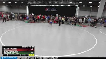 84 lbs Champ. Round 1 - Nathan Weltzin, Askren Wrestling Academy vs Elijah Pagonis, BullTrained Wrestling