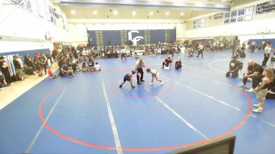 70 lbs Quarterfinal - Ryan Williamson, 951 Wrestling Club vs Raheem Khan, Threshold Wrestling Club