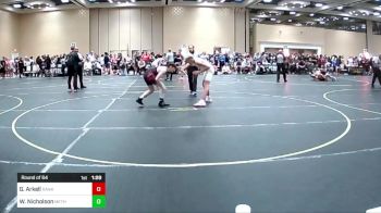 132 lbs Round Of 64 - Graham Arkell, Dana Hills HS vs Wyatte Nicholson, Methods Wrestling