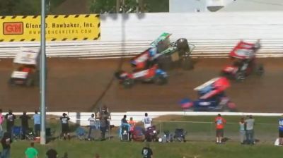 Big Heat Race Crash at the Bob Weikert Memorial