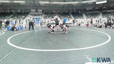 55 lbs Semifinal - Bear Bryan, Coweta Tiger Wrestling vs Adam Brummett, Sperry Wrestling Club