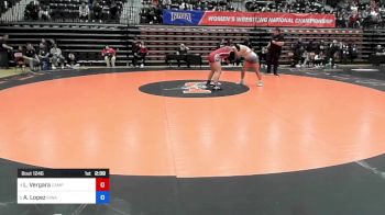 170 lbs Quarterfinal - Liliana Vergara, Campbellsville vs America Lopez, Iowa Wesleyan