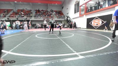 46 lbs Consolation - Jett Hamm, Pocola Youth Wrestling vs Maverick Coffman, Sallisaw Takedown Club