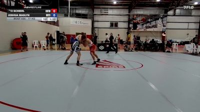 77 kg Champ. Round 2 - TJ Schierl, Ohio RTC/ Titan Mercury Wrestling Club (TMWC) vs Joshua Maslyn, Rochester Regional Training Center