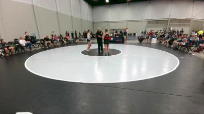 136 lbs Round 9 (10 Team) - Cheyanne Geyer, North Carolina vs Charlotte Hunt, PA Red