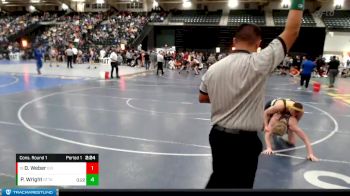 149 lbs Cons. Round 1 - Devin Weber, Grand View (Iowa) vs Parker Wright, Ottawa University