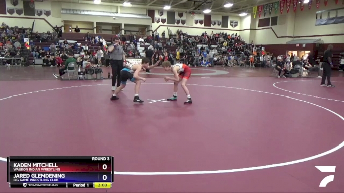 16UB-2 lbs Round 3 - Kaden Mitchell, Waukon Indian Wrestling vs Jared ...