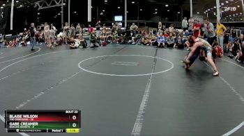 100 lbs Round 6 (8 Team) - Blaise Wilson, The Compound vs Gabe Creamer, Dueling Bandits